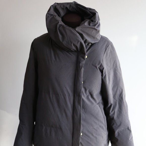 NIKO and... Charcoal gray puffer jacket Size 3 - Picture 1 of 8
